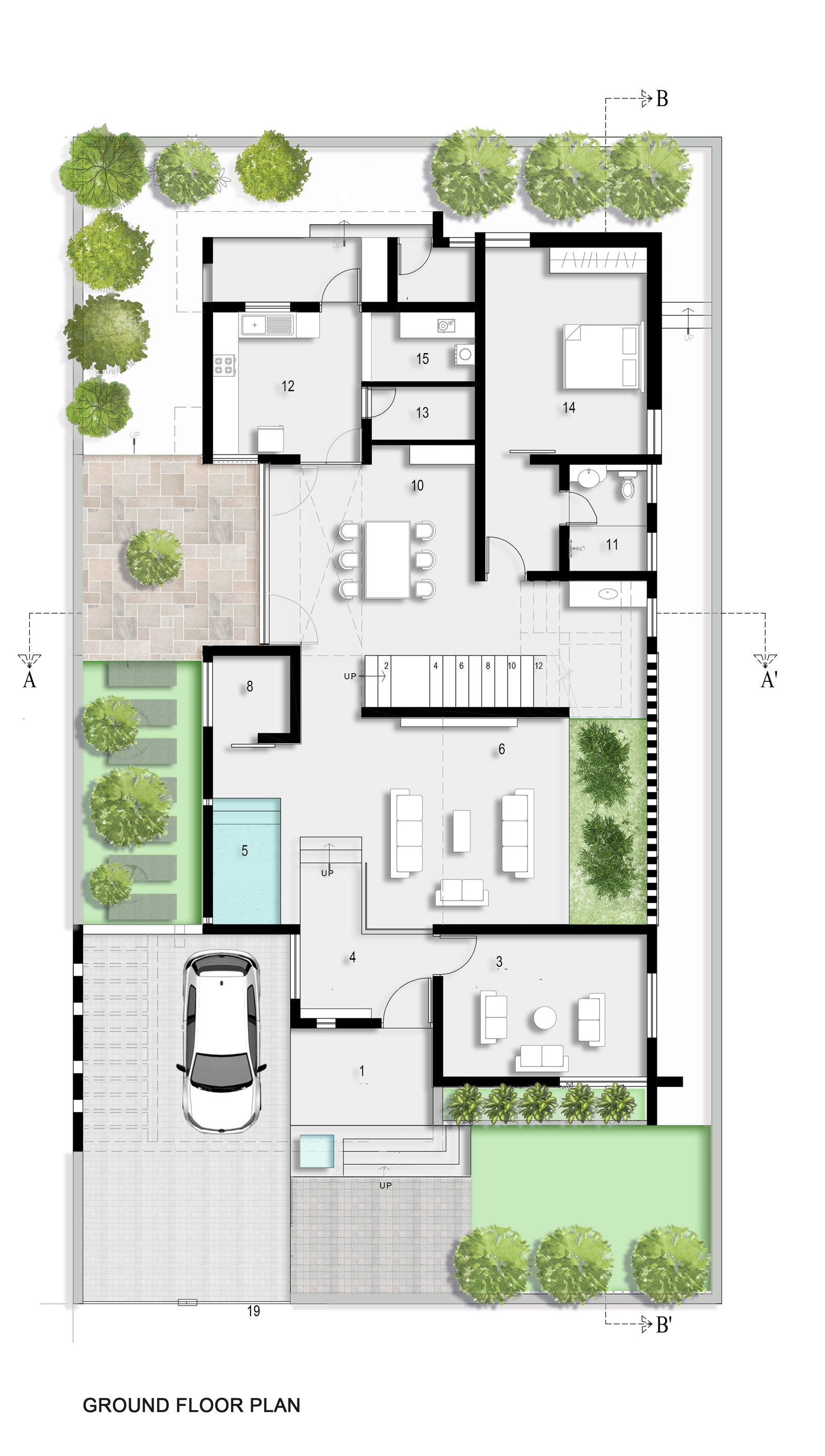 Arulmani Residence design concept image 2