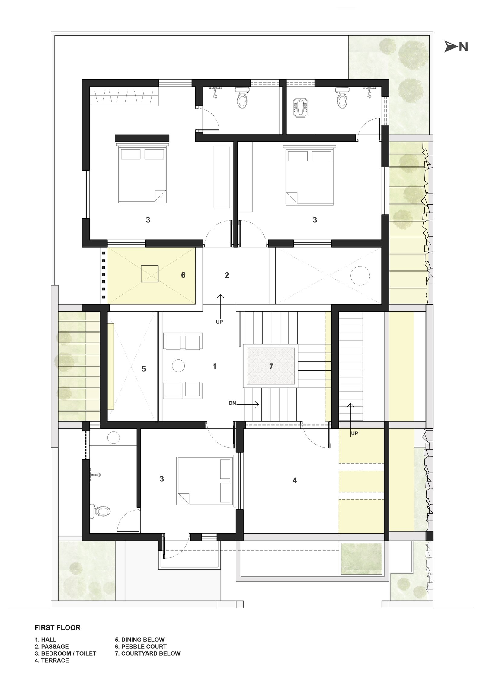 Basker And Shanthi Residence design concept image 2