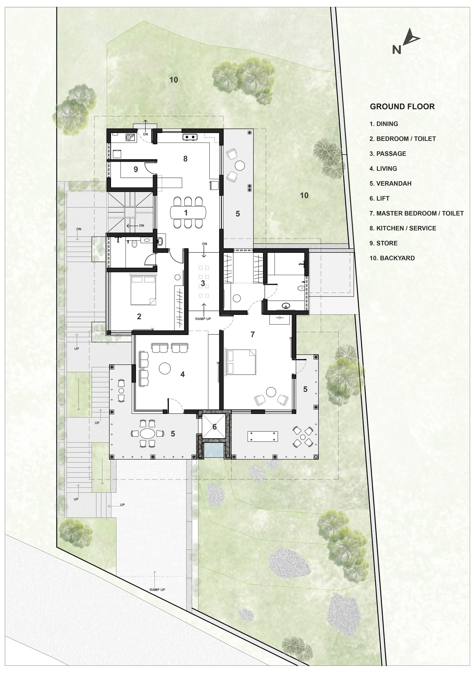 Yercaud Guest House design concept image 2