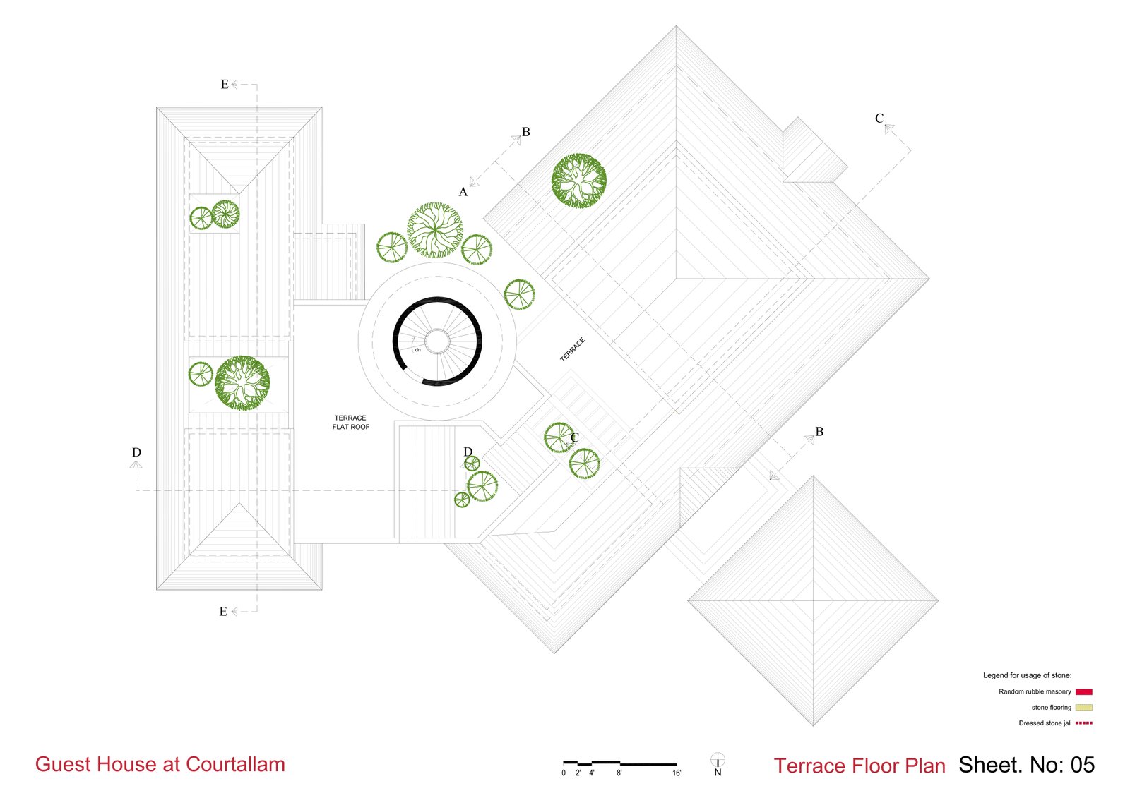 Kutralam Guest House design concept image 5