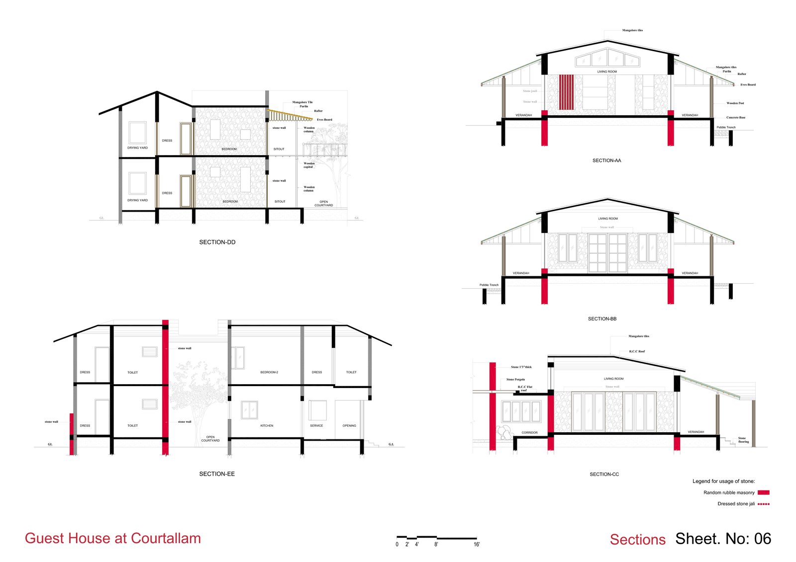 Kutralam Guest House design concept image 6